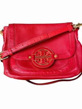 TORY BURCH Red Amanda crossbody ❤️